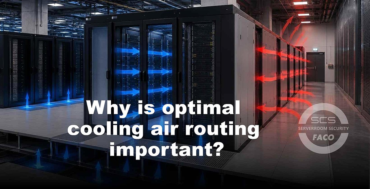 Why is optimal cooling air routing important?
