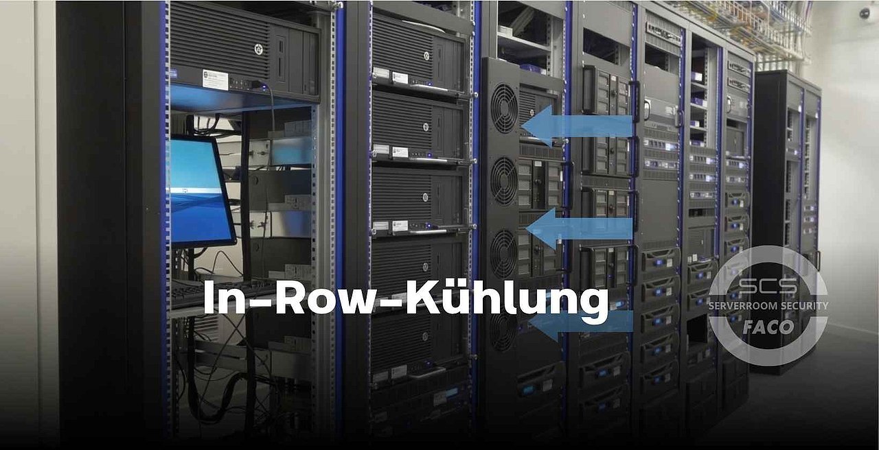 In-Row-Kühlung beim Serverroom