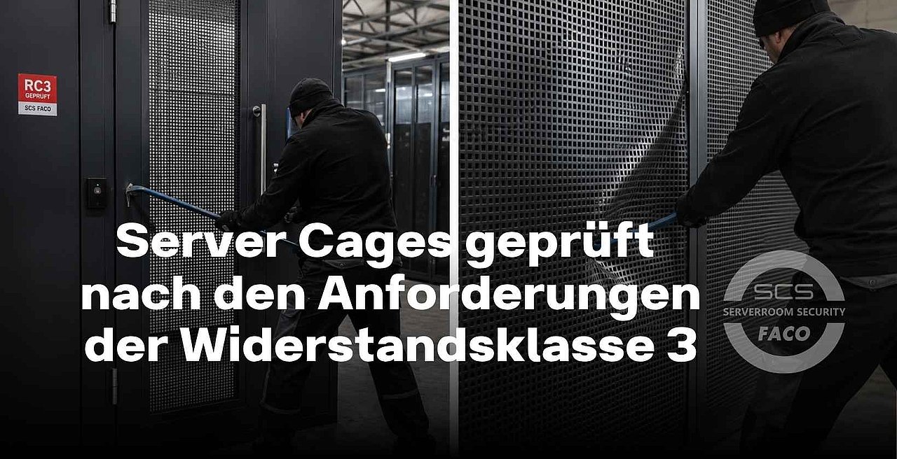 Server Cages Sicherheit gegen Einbrecher