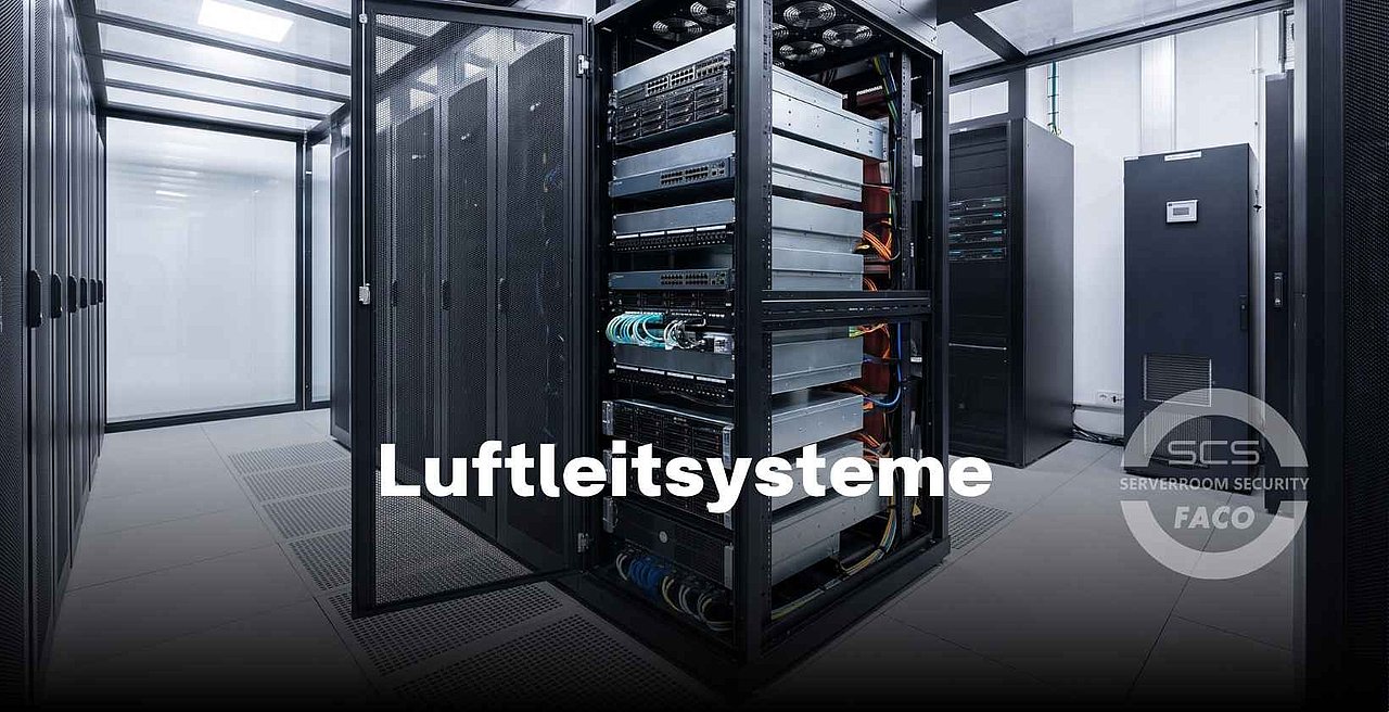 Luftleitsysteme im Serverroom